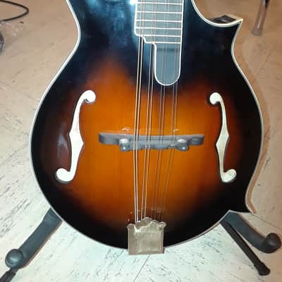 Flinthill "F" style Bluegrass Mandolin Tobacco Sunburst image 3