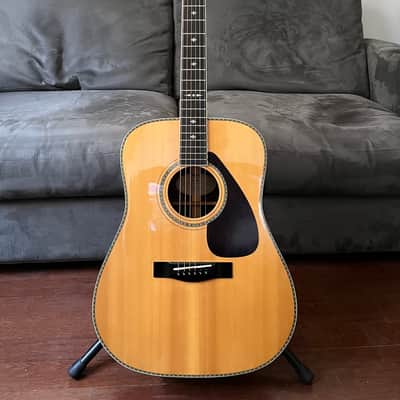 Circa 1980 Yamaha L-10 acoustic guitar, with HSC, made in Japan/MIJ image 2