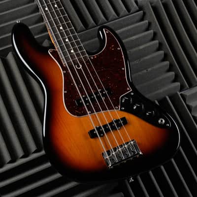 Fender American Professional II Jazz Bass V with Rosewood Fretboard 2021 - 3-Color Sunburst image 4