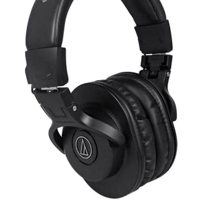 Audio Technica ATH-M30X Professional Studio Monitor Headphones+CAD Recording Mic image 5