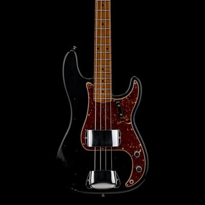 Fender Custom Shop Empire 58 Precision Bass Journeyman Relic - Aged Black #91104 image 3