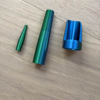 DigiBrass Tilt 2026 MIDI Trumpet - Blue Green Two-Tone image 3