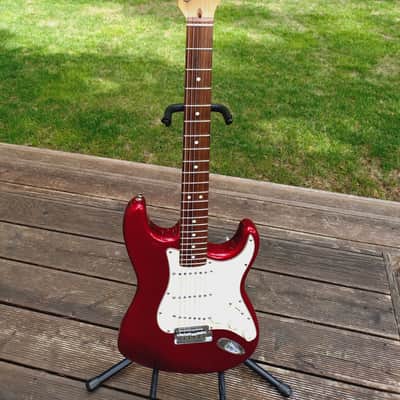 Fender American Standard Stratocaster 1995 USA – Candy Apple Red – TBX – Fresh Setup image 15