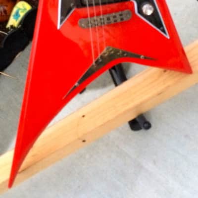 NEW SAMICK JTR VERONICA VN-10 FLYING V STYLE GUITAR image 2