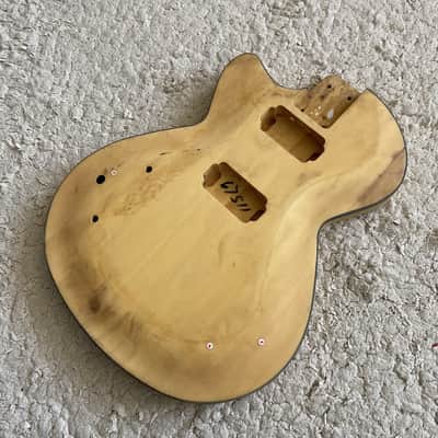 Left Handed Basswood Single Cut Guitar Body image 2