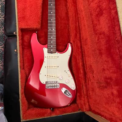 Fender American Vintage '62 Stratocaster 1985 - 1989 - Candy Apple Red image 14