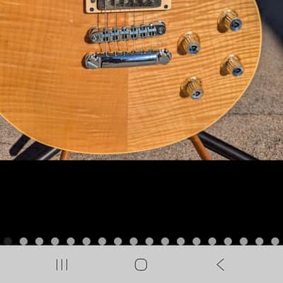 1998 GUILD USA BLUESBIRD W/ AMBER FLAME MAPLE TOP AND OHSC image 3