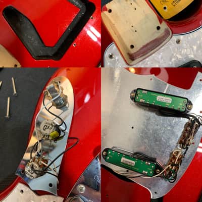 Fender Classic '70s Mustang MIJ 2016 Candy Apple Red Japan w/ Matching Headstock w/ Bag image 23