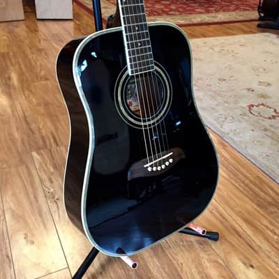 Oscar Schmidt OG1-B 3/4 Size Student Dreadnought Black