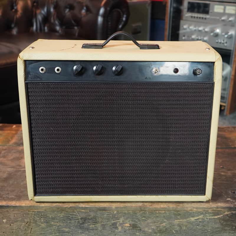 Pierce Combo Amp 1970s Blond image 1