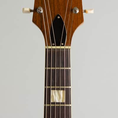 Harmony  H-65 Hollow Body Electric Guitar (1959), ser. #86H65, black hard shell case. image 5