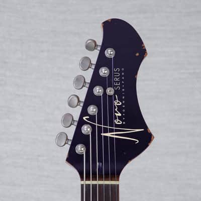 Novo Guitars Serus J Baritone Electric Guitar - Purple Stanger Burst - #251350 image 3
