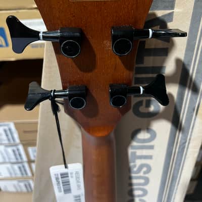Ibanez AEGB24E AEG Acoustic-electric Bass Guitar - Mahogany Sunburst High Gloss image 6