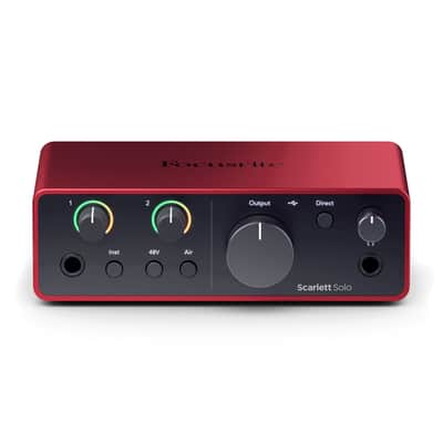 Focusrite Scarlett Solo 4th Gen USB Audio Interface image 2