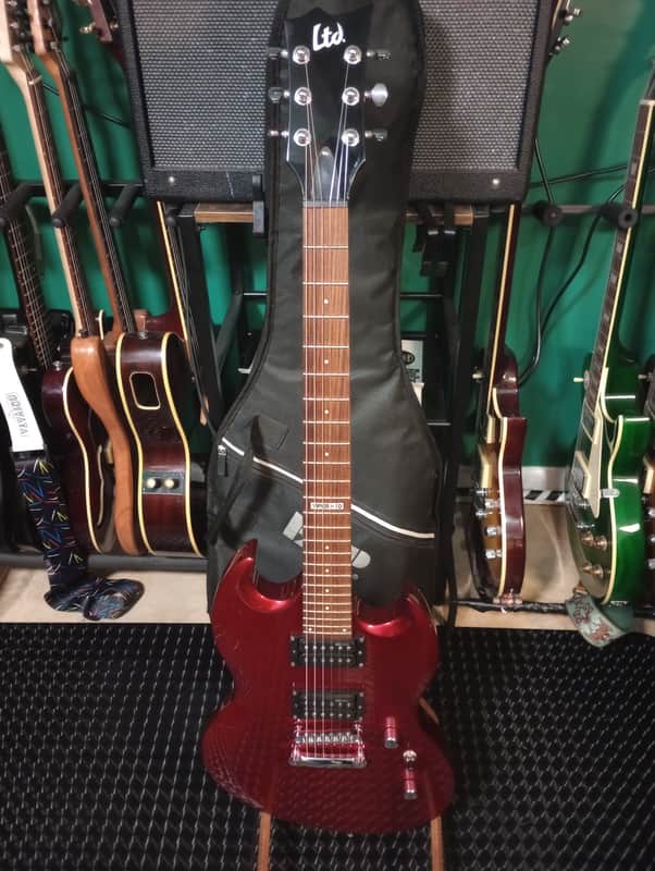 ESP LTD Viper Rosewood Fretboard - Black Cherry image 1
