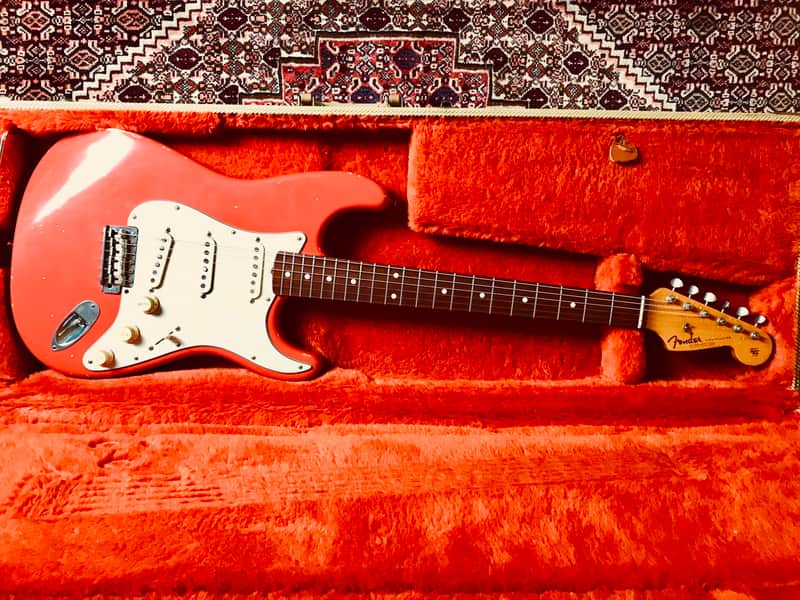 Fender Custom Shop John Cruz Cunetto Relic Strat 1997 Fiesta | Reverb