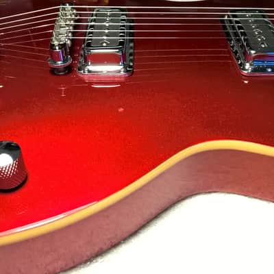 Guild DeArmond M-68 -- 2001; Red Sparkle Finish; Brand New Vintage-Style PUs & Chrome Dome Knobs image 21