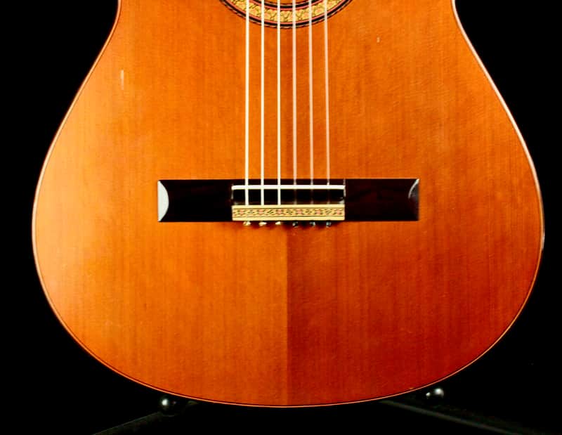 Hiroshi Tamura P40 1971 Handmade Classical Guitar Signed by Tamura