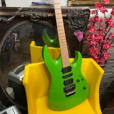Mitchell HD400 - Green Floyd Rose Special Electric Guitar HSH Maple Neck image 1