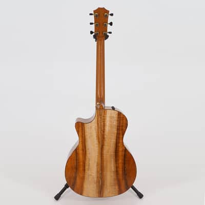 Taylor Custom Shop Grand Auditorium AA Hawaiian Koa Acoustic-Electric Guitar with Venetian Cutaway and Expression System 2 image 8