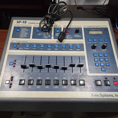 E-MU Systems SP-12 8-Voice Drum Sampler 1985 - 1987 - Blue Turbo! image 6