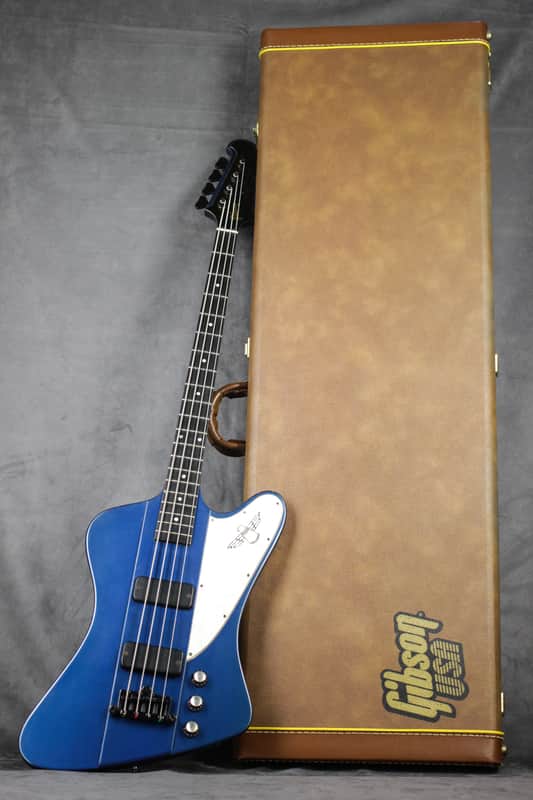 Rare Gibson Thunderbird 2000 Sapphire Blue Limited Edition OHSC image 1
