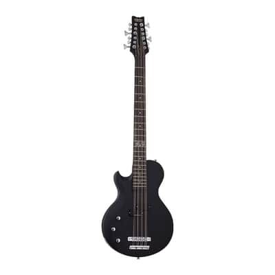 Schecter dUg Pinnick DP-12 Left Hand Solid Body Bass Guitar Ebony/Satin Black - 460 - Used image 9