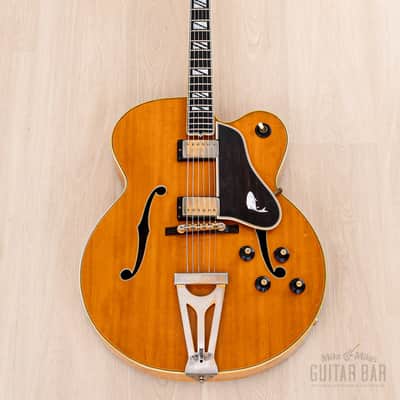 1969 Gibson Super 400 CES Vintage Archtop Electric Guitar Natural w/ T Tops & 1950s Lifton Case image 2