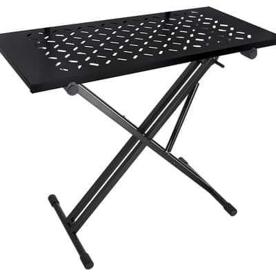 Rockville RKS-AIR Hydraulic Air Powered Keyboard Stand with DJ Table Shelf image 1