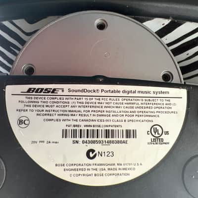 Bose SoundDock Portable - 30 pin - Bonus Bluetooth Adapter image 8