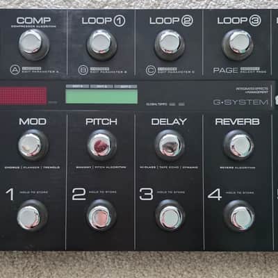 TC Electronic G-SYSTEM IB MODIFIED FLOORBOARD EFFECTS SYSTEM image 2