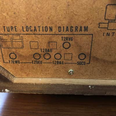 All TUBE Vintage Panasonic RE 784 AM FM Tube Radio JAPAN Works - restore or guitar amp project image 3