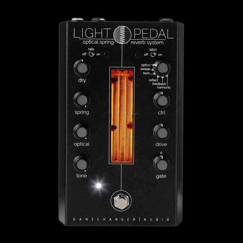 Gamechanger Audio Light Pedal Optical Spring Reverb | Reverb