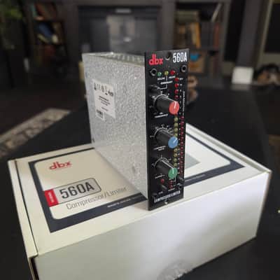 dbx 560A 500 Series Compressor / Limiter Module 2010s - Black image 11