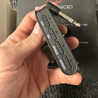 Fender Mustang Micro Guitar Headphone Amp 2021 - Present - Black image 2