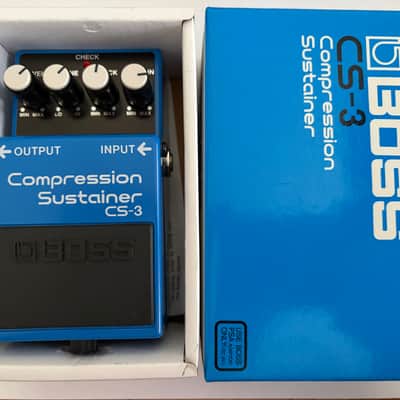Immagine Boss CS-3 Compression Sustainer (Silver Label) 1997 - Present - Blue - 1