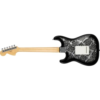 Fender Made in Japan Limited Stratocaster MN Black Paisley image 3