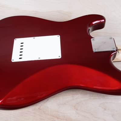 Fender ST-STD Standard Series Stratocaster HSH MIJ 2013 Candy Apple Red Japan w/ Bag image 9