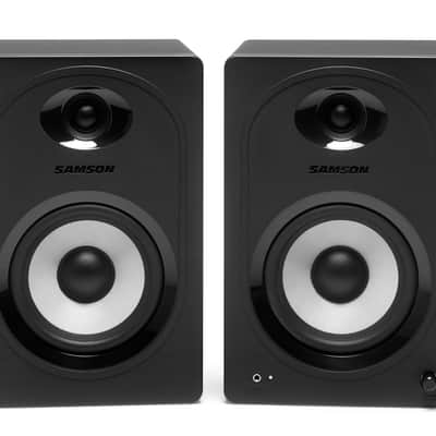 Samson MediaOne M50BT Powered Studio Monitors with Bluetooth image 3
