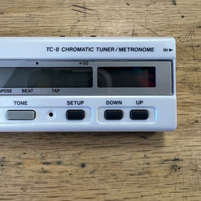 Used Tascam TC-8 Chromatic Tuner Metronome with Manual and Original Box image 3