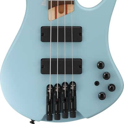 Ibanez EHB Ergonomic Headless Bass 4str - Purist Blue Matte image 4