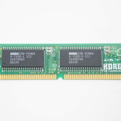 KORG EXB-PCM04 DANCE EXTREME PCM Expansion Board w/ Floppy Disk image 3