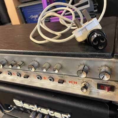 Iconic 70s/80s HH MA100 Powered PA Head - Silver Face image 3