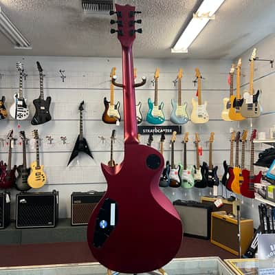 ESP LTD 6 String Electric Guitar in Candy Apple Red Satin EC256-CARS image 7