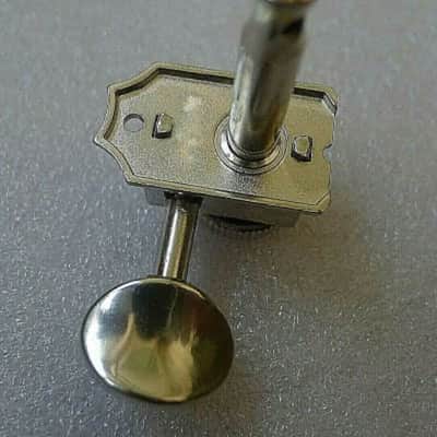 6R Vintage Guitar Inline Locking Machine Heads Tuners Pegs image 3