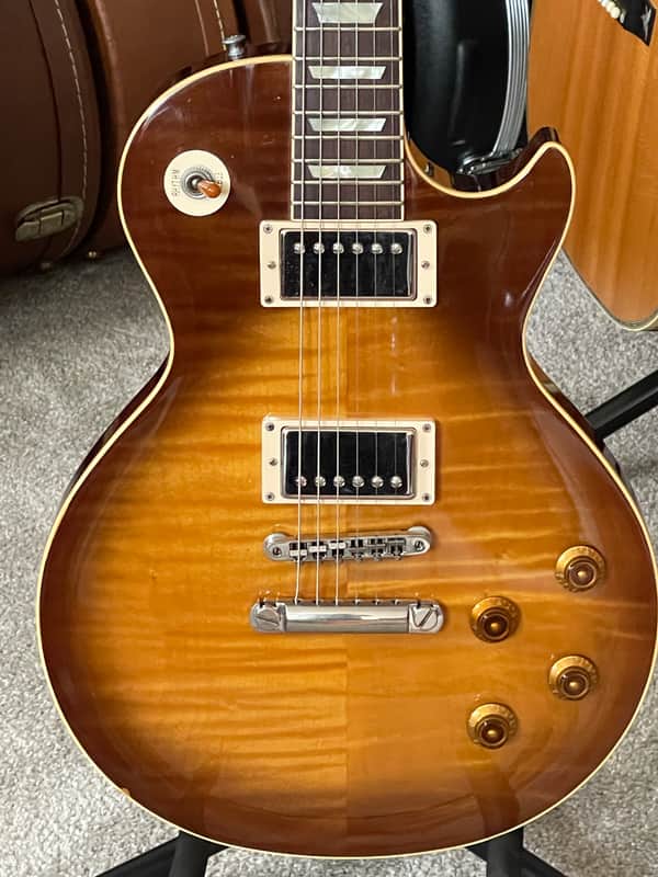 1991 Orville by Gibson LPS Solid Flame Maple Top image 1