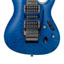 Ibanez Prestige S6570Q Electric Guitar - Natural Blue