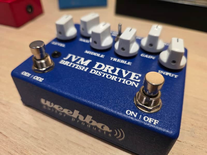 Weehbo JVM Drive – Boutique High-Gain Overdrive / Distortion (2-in-1) image 1