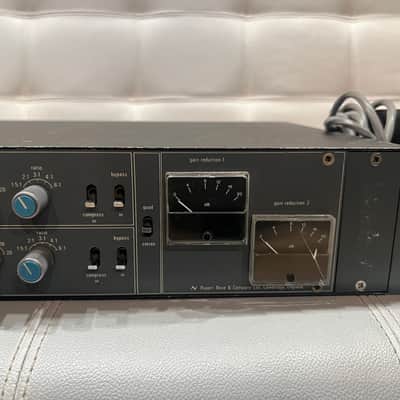 Vintage Neve 33609 Discrete Stereo Compressor / Limiter Metal Knob 1970s - Blue image 4