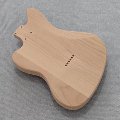 Four Winds ALDER OFFSET Hardtail Guitar Body *USA Made*Pickguard*Wiring Harness*Fits Strat Neck image 7